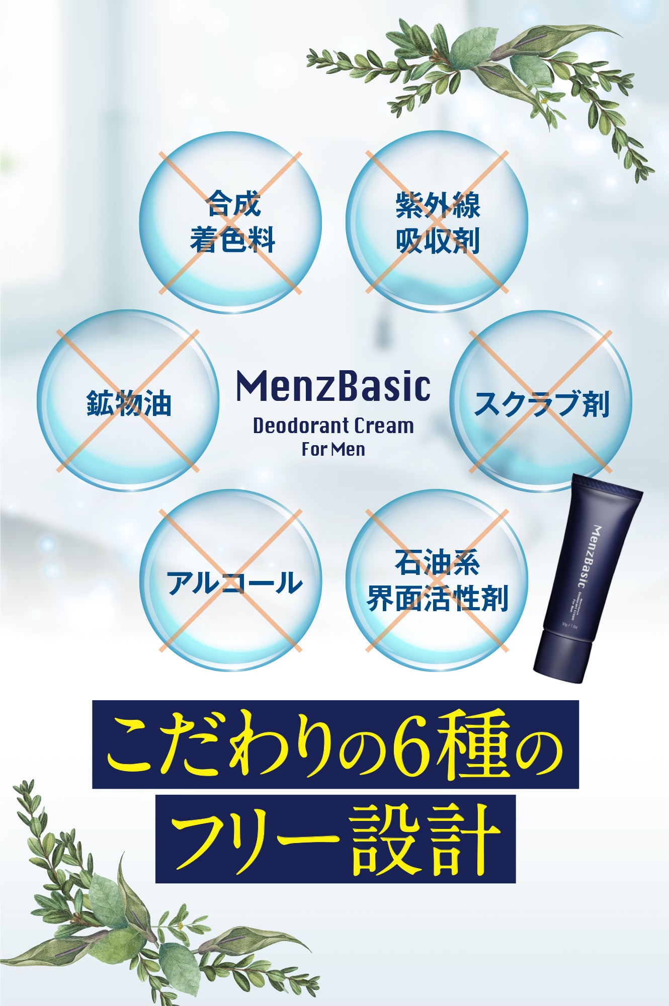 DEO CONTROL|無臭の清潔感をキープするクリーム|薬用消臭クリーム